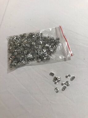 Huge Silver Tone Earring Backs Wholesale Lot More Than 50 Pieces
